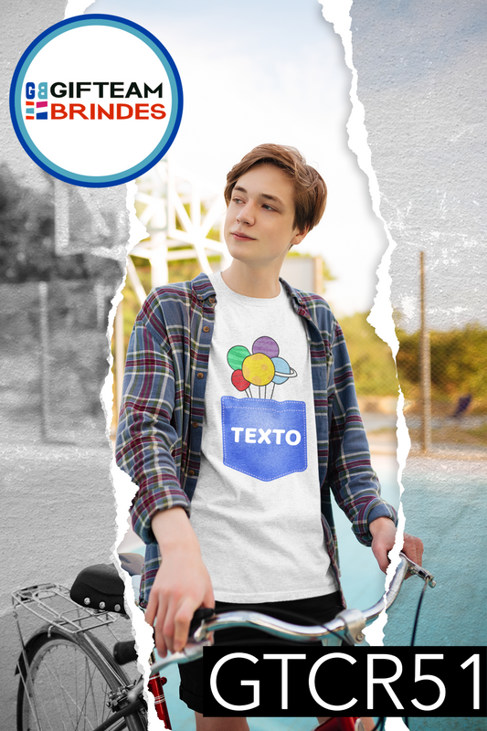 T-SHIRT CRIANÇA ANIMAÇÃO GTCR51
