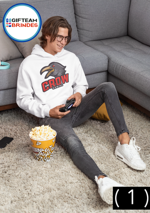 SWEAT SHIRTS CAPUZ HOMEM GAMING CROW  236