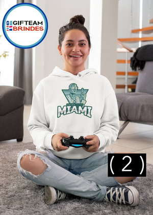 SWEAT SHIRTS CAPUZ SENHORA GAMING MIAMI  236