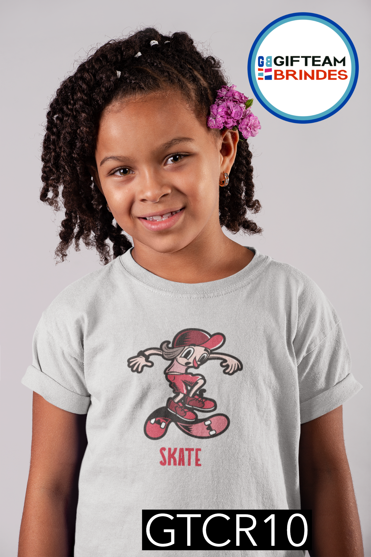T-SHIRT CRIANÇA DESPORTO GTCR10