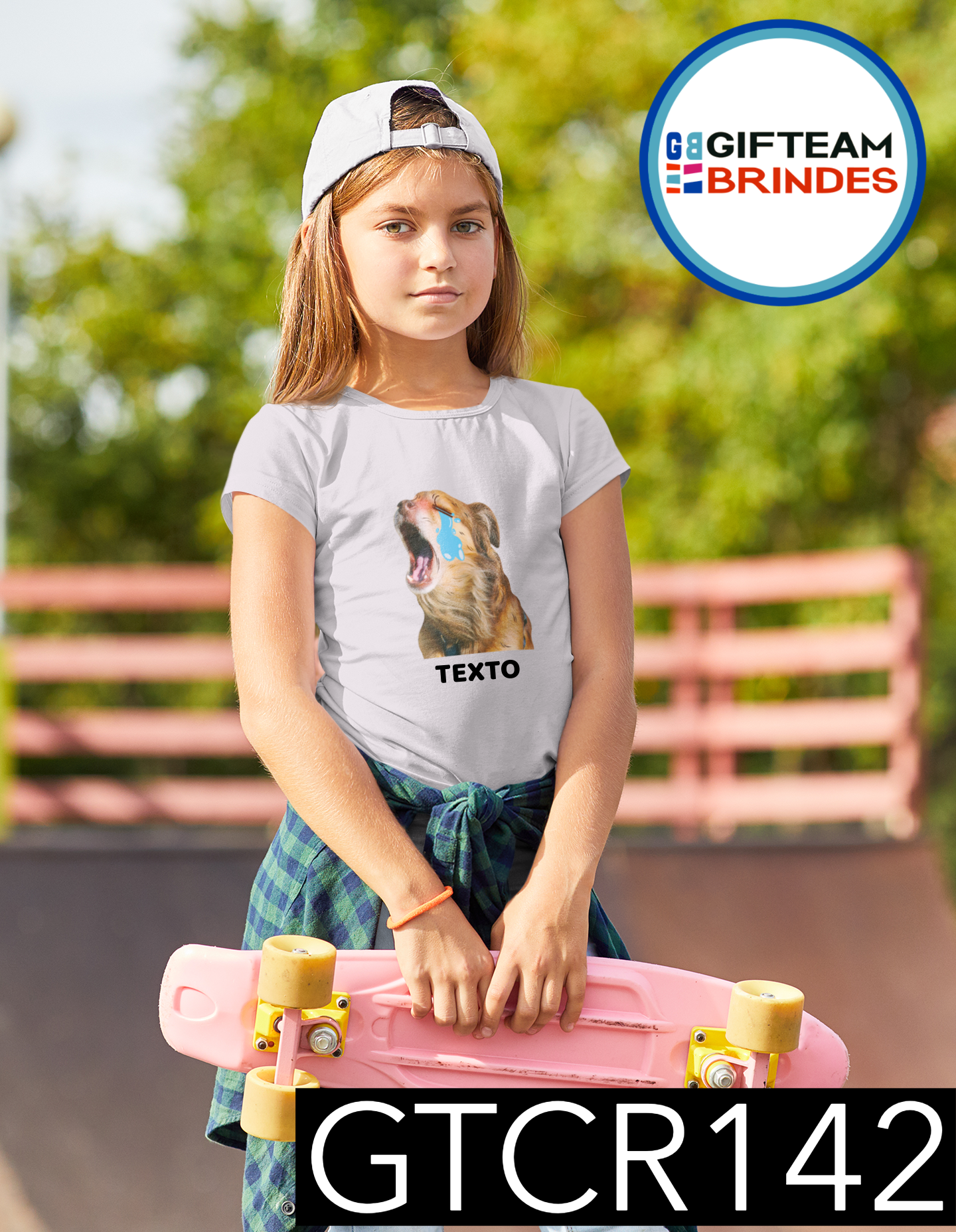 T-SHIRT CRIANÇA ANIMAIS GTCR142