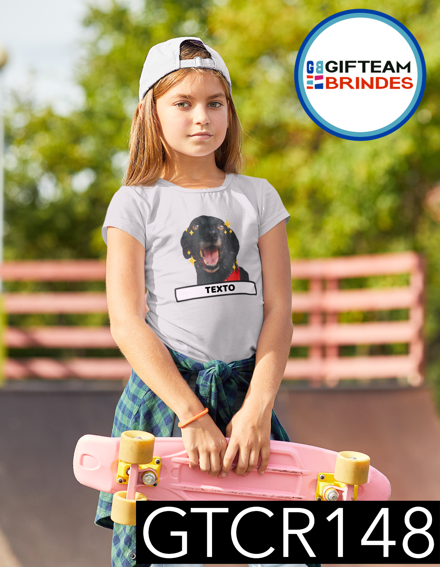 T-SHIRT CRIANÇA ANIMAIS GTCR148