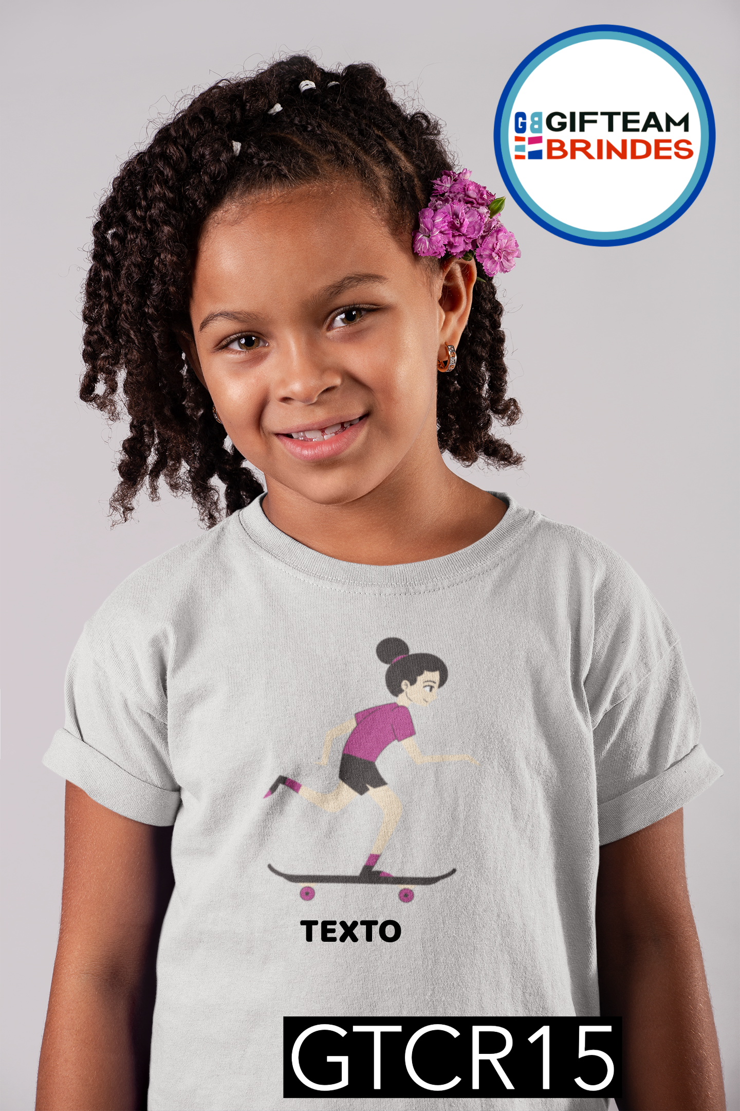 T-SHIRT CRIANÇA DESPORTO GTCR15