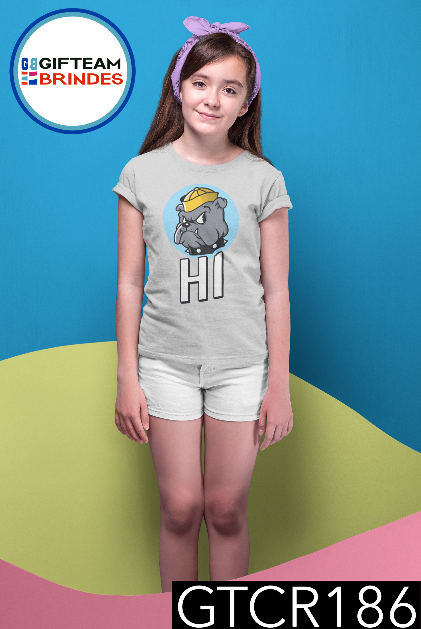 T-SHIRT CRIANÇA ANIMAÇÃO GTCR186