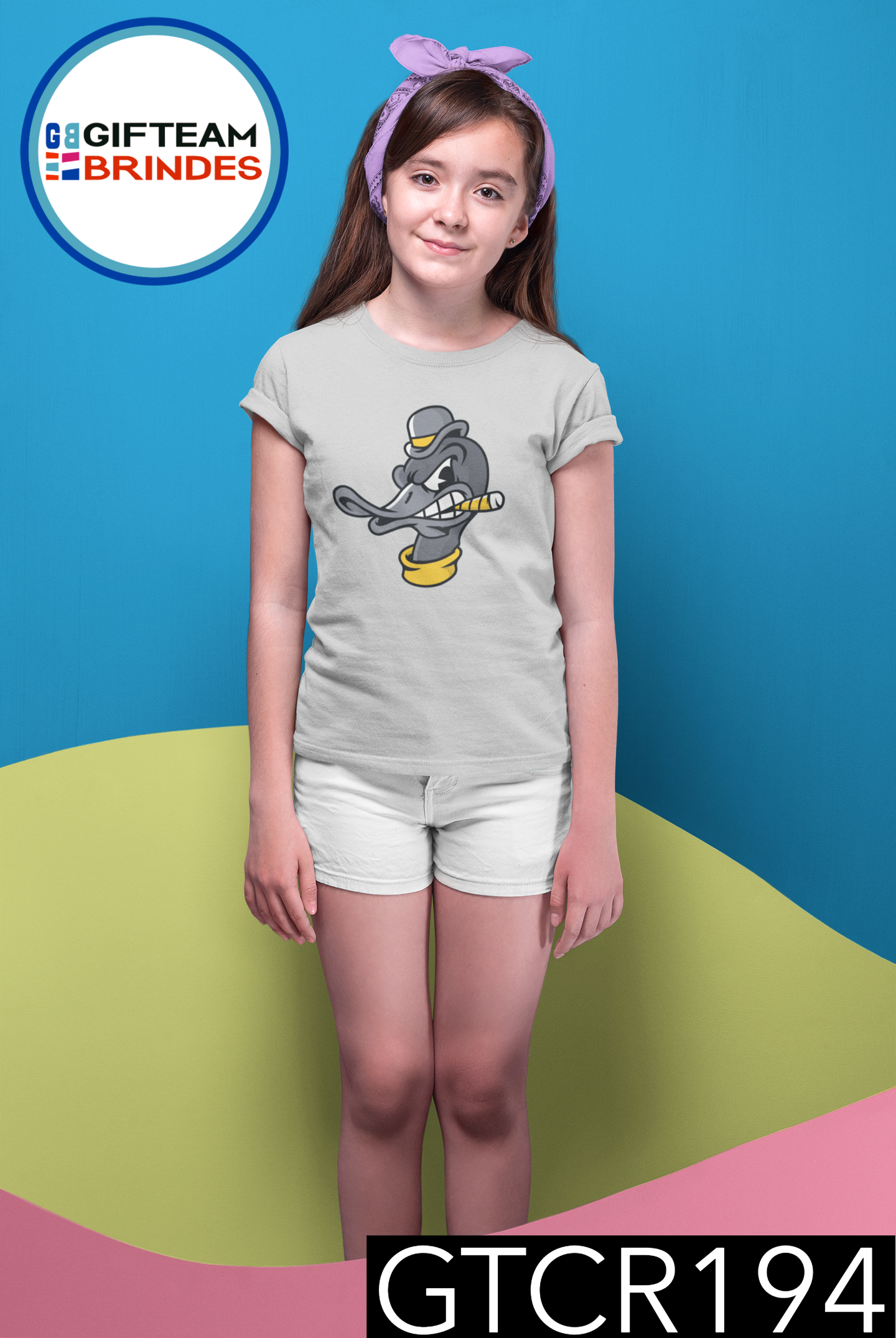 T-SHIRT CRIANÇA ANIMAÇÃO GTCR194