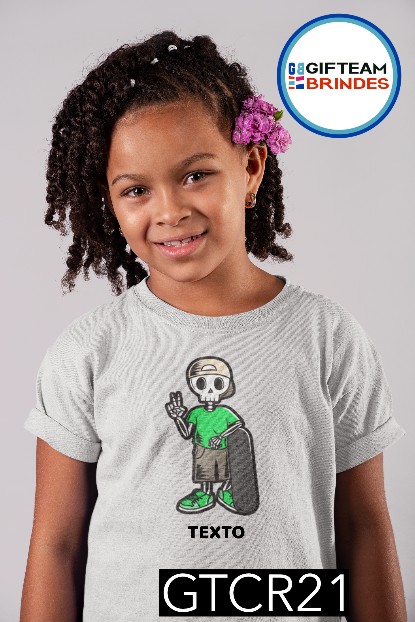 T-SHIRT CRIANÇA DESPORTO GTCR21