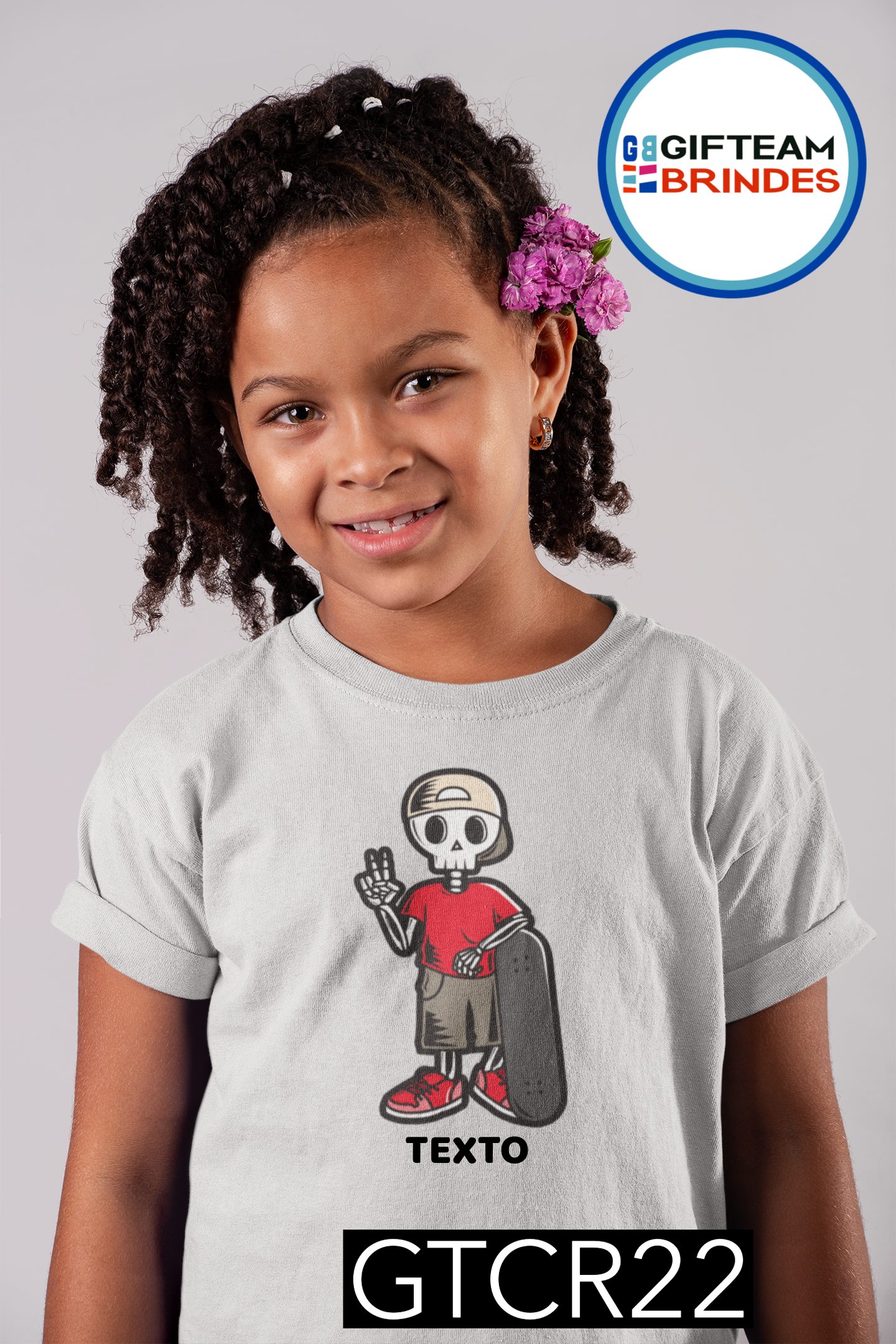 T-SHIRT CRIANÇA DESPORTO GTCR22