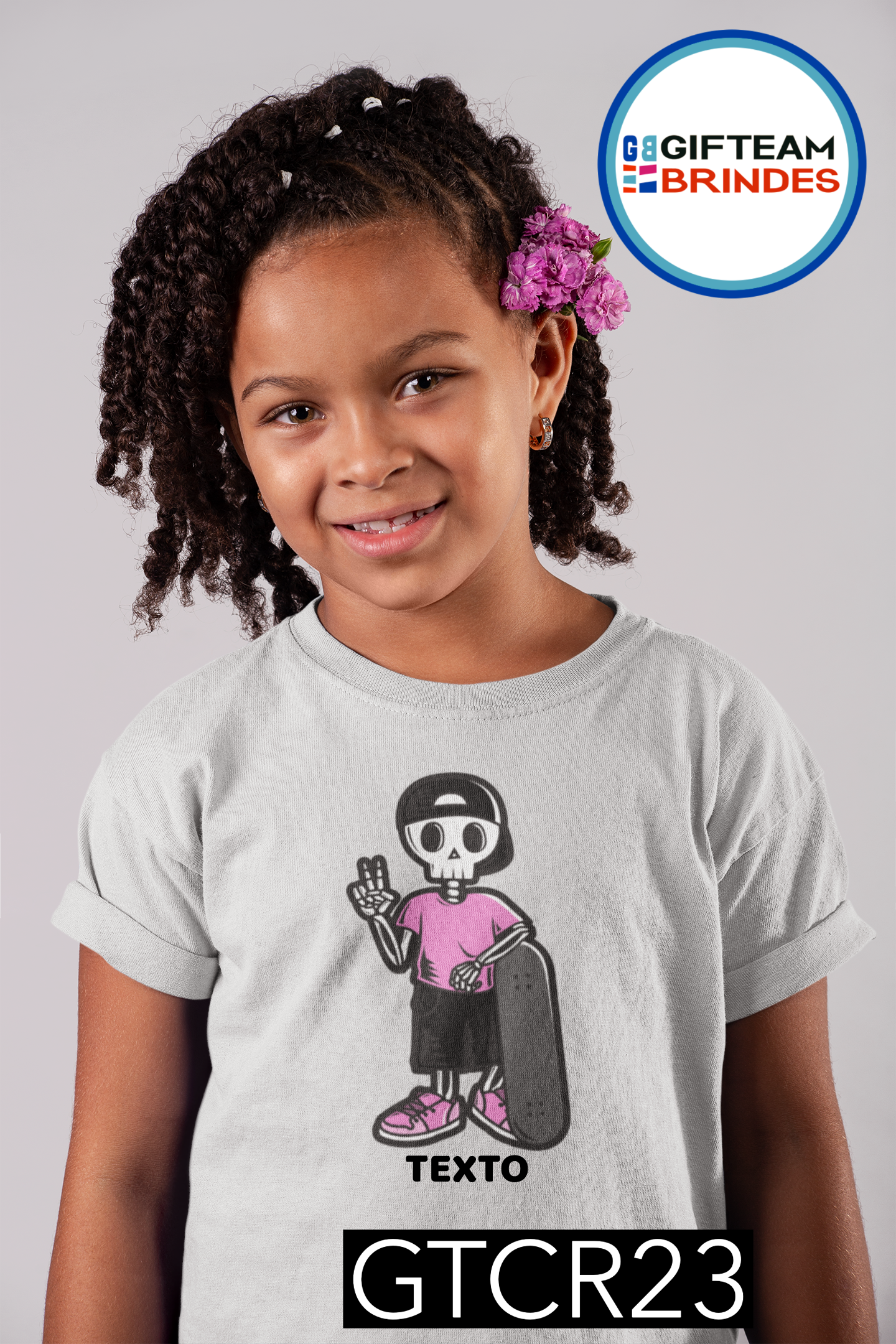 T-SHIRT CRIANÇA DESPORTO GTCR23