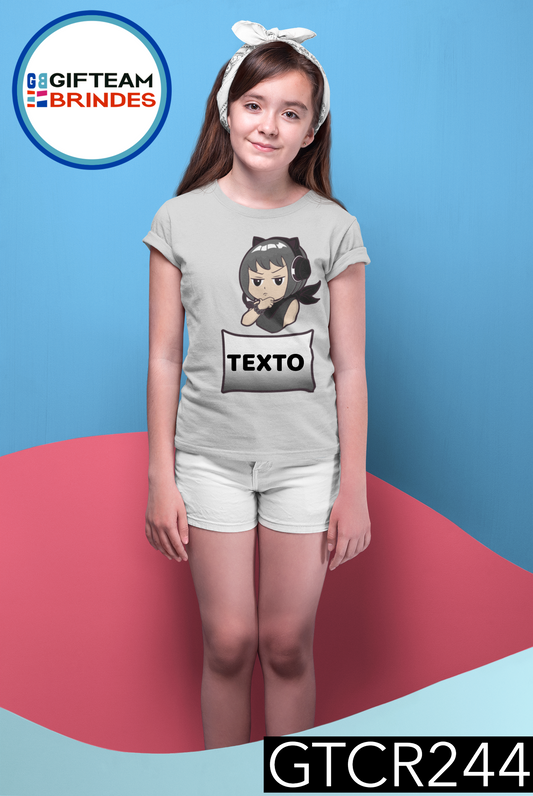 T-SHIRT CRIANÇA ANIMAÇÃO GTCR244