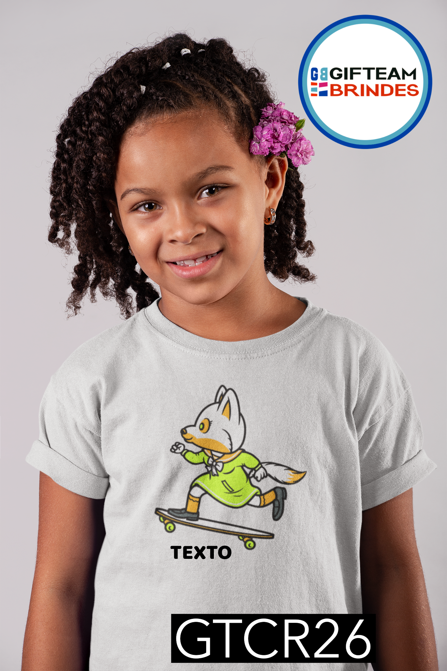 T-SHIRT CRIANÇA DESPORTO GTCR26