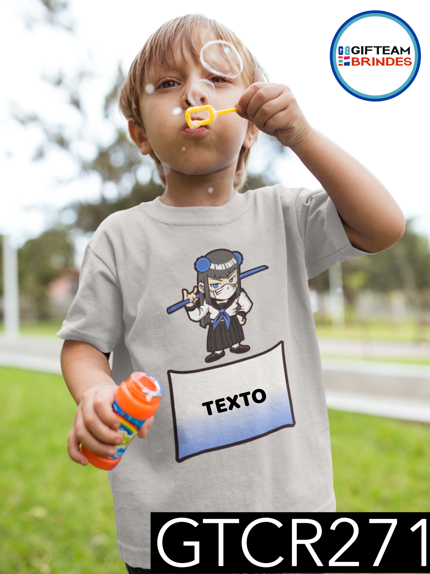 T-SHIRT CRIANÇA ANIMAÇÃO GTCR271