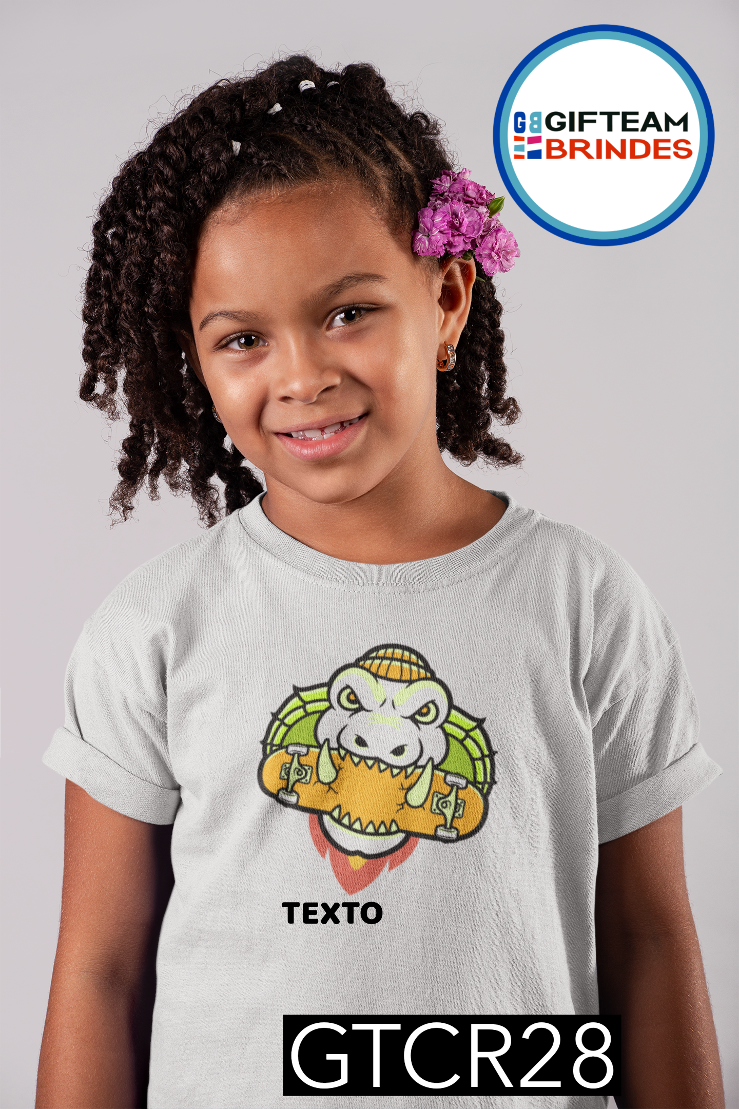 T-SHIRT CRIANÇA DESPORTO GTCR28