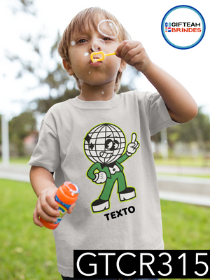 T-SHIRT CRIANÇA ANIMAÇÃO GTCR 315