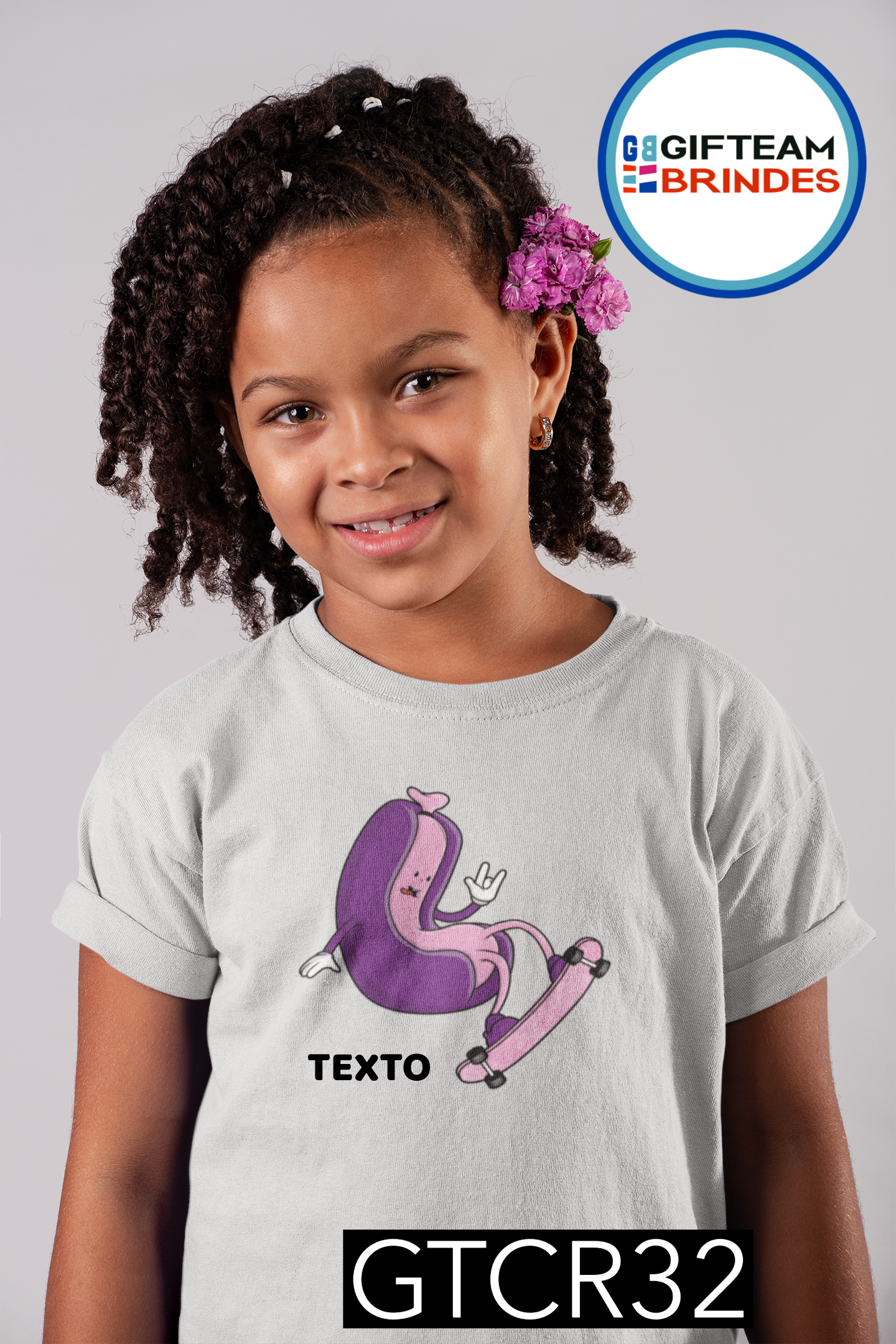 T-SHIRT CRIANÇA DESPORTO GTCR32