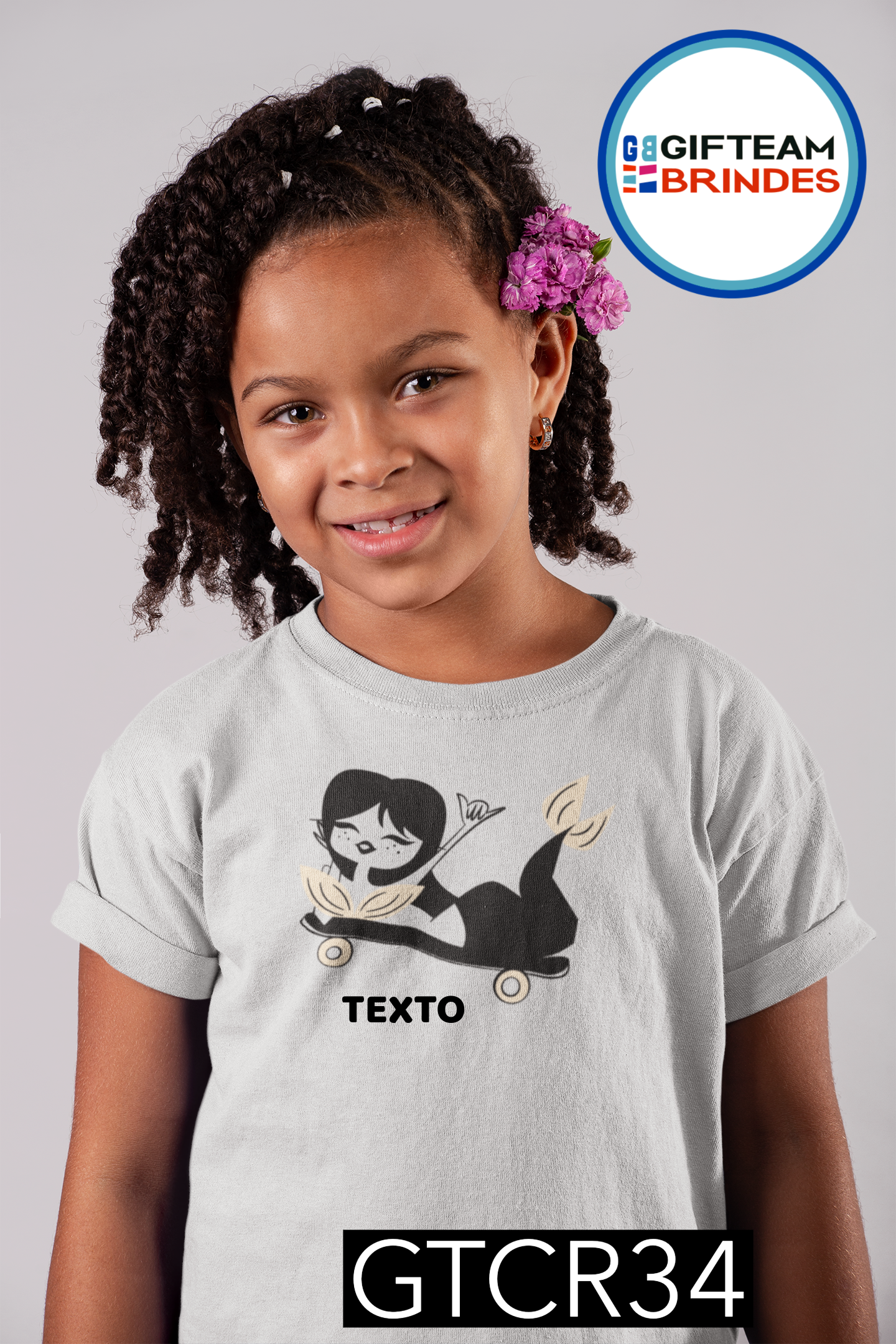 T-SHIRT CRIANÇA DESPORTO GTCR34