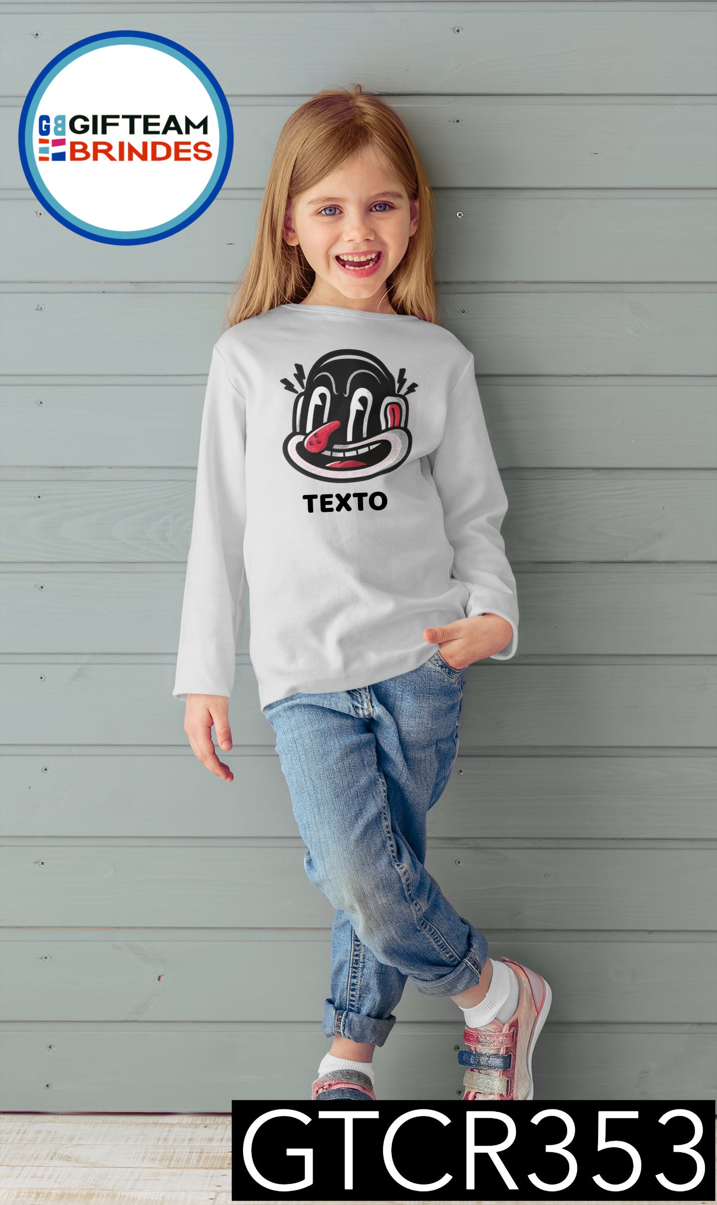 SWEAT-SHIRT CRIANÇA MÚSICA GTCR353