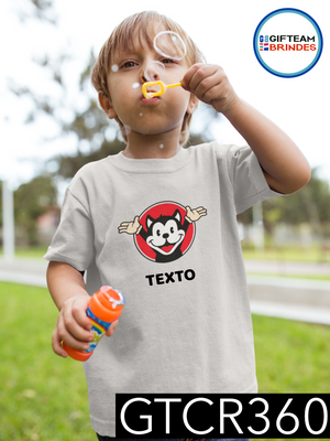 T-SHIRT CRIANÇA ANIMAÇÃO GTCR 360