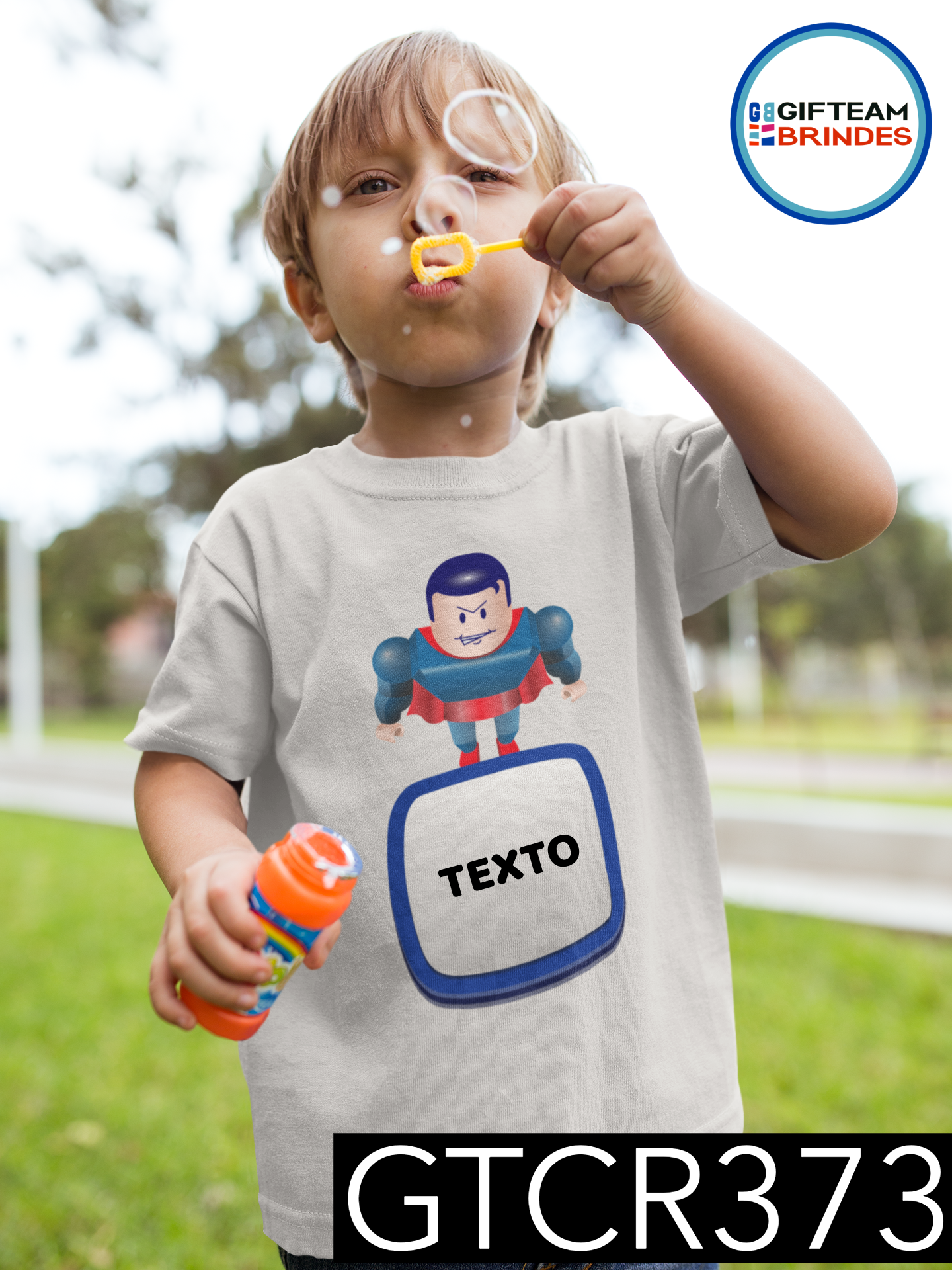 T-SHIRT CRIANÇA ANIMAÇÃO GTCR373