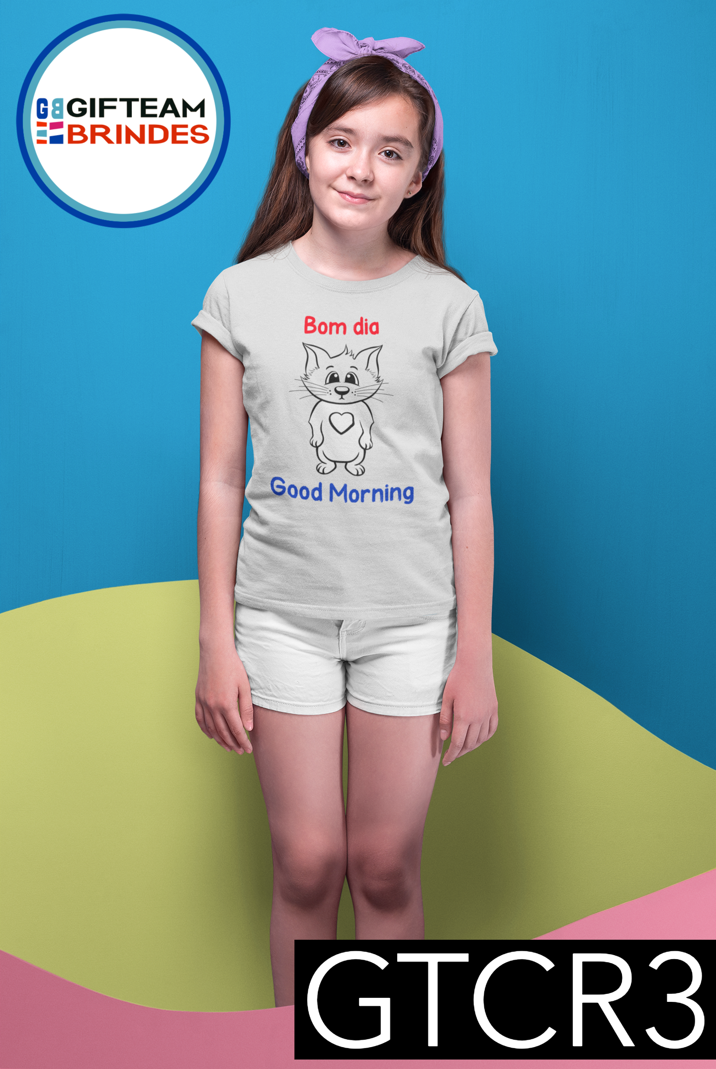 T-SHIRT CRIANÇA ANIMAÇÃO GTCR3