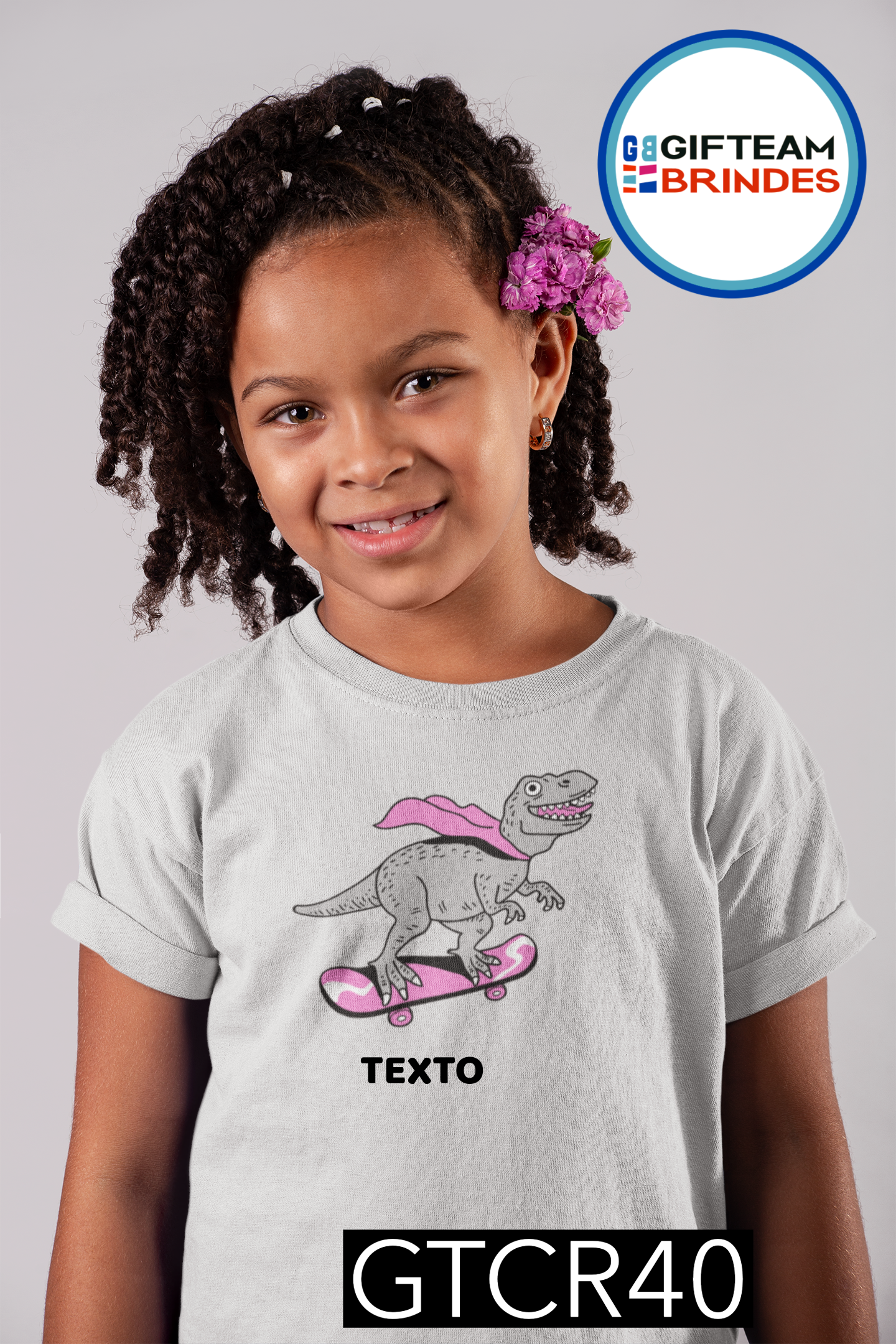T-SHIRT CRIANÇA DESPORTO GTCR40