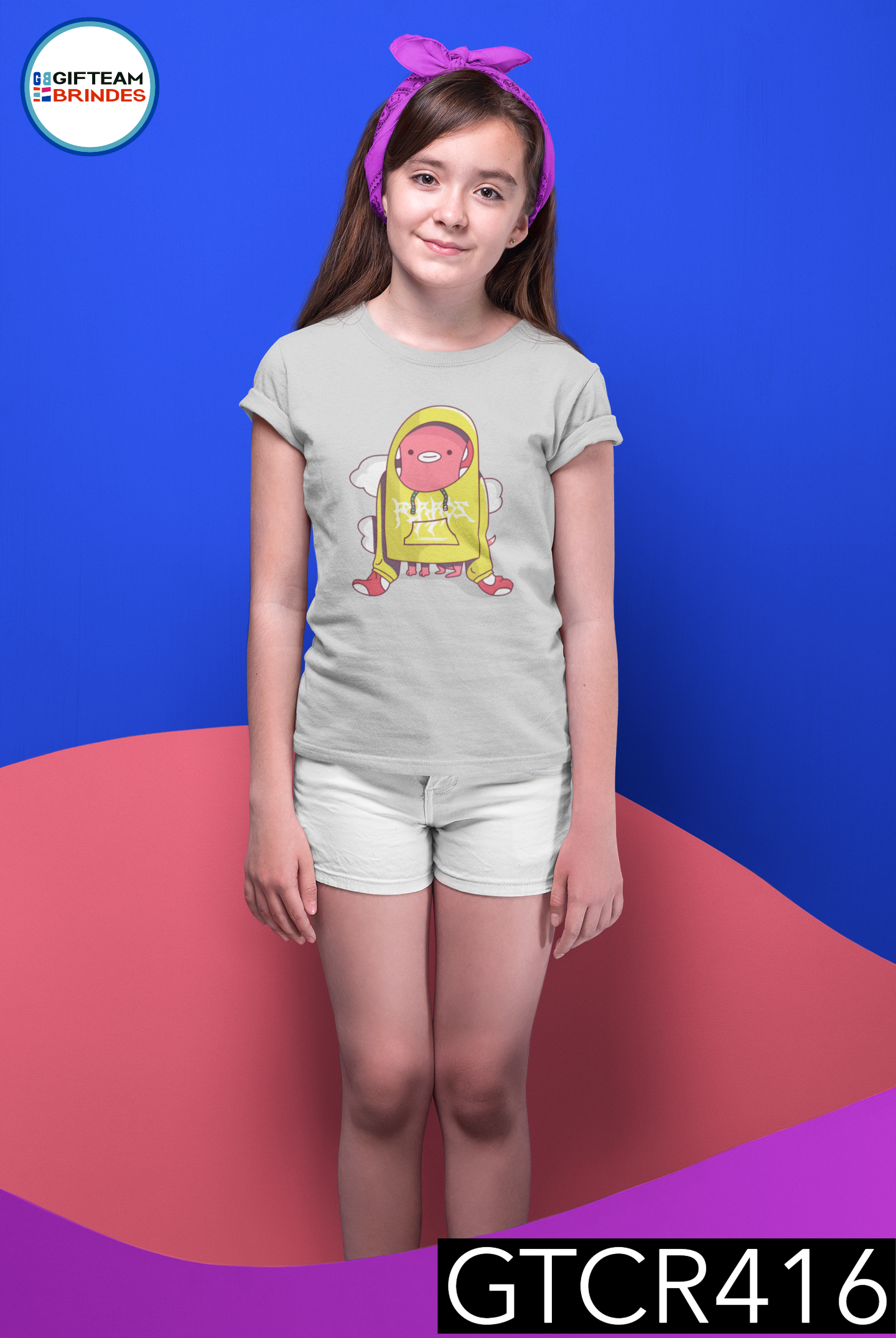 T-SHIRT CRIANÇA  ANIMAÇÃO GTCR416