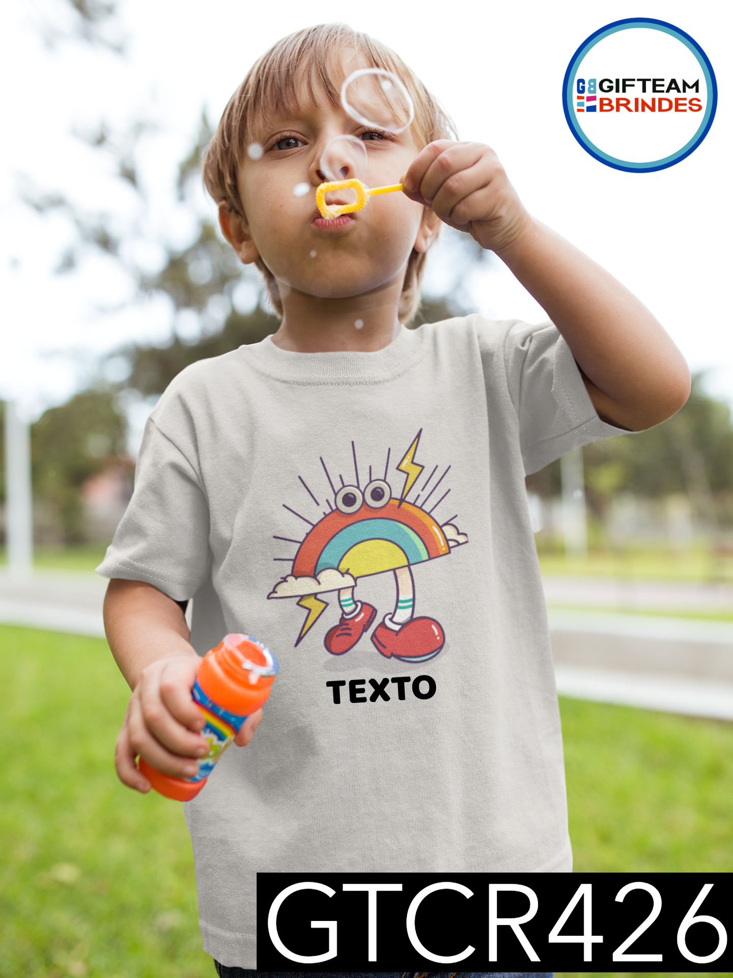 T-SHIRT CRIANÇA ANIMAÇÃO GTCR426