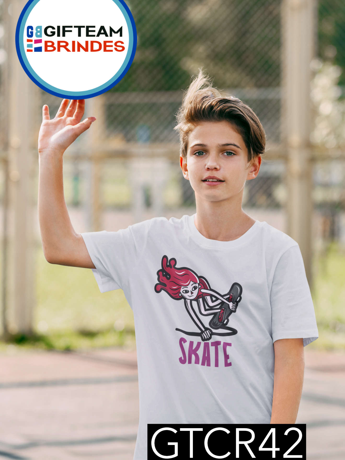 T-SHIRT CRIANÇA DESPORTO GTCR42