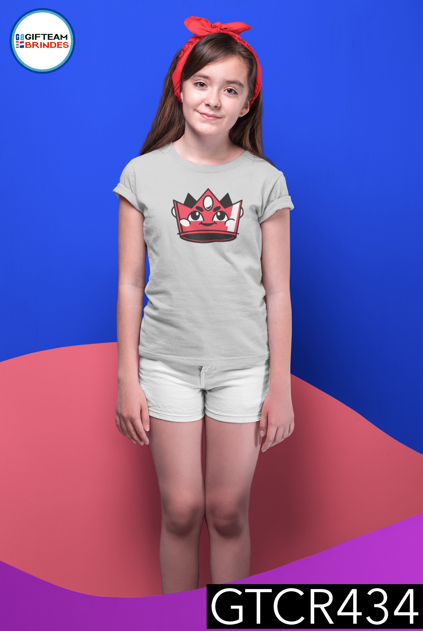 T-SHIRT CRIANÇA ANIMAÇÃO GTCR434