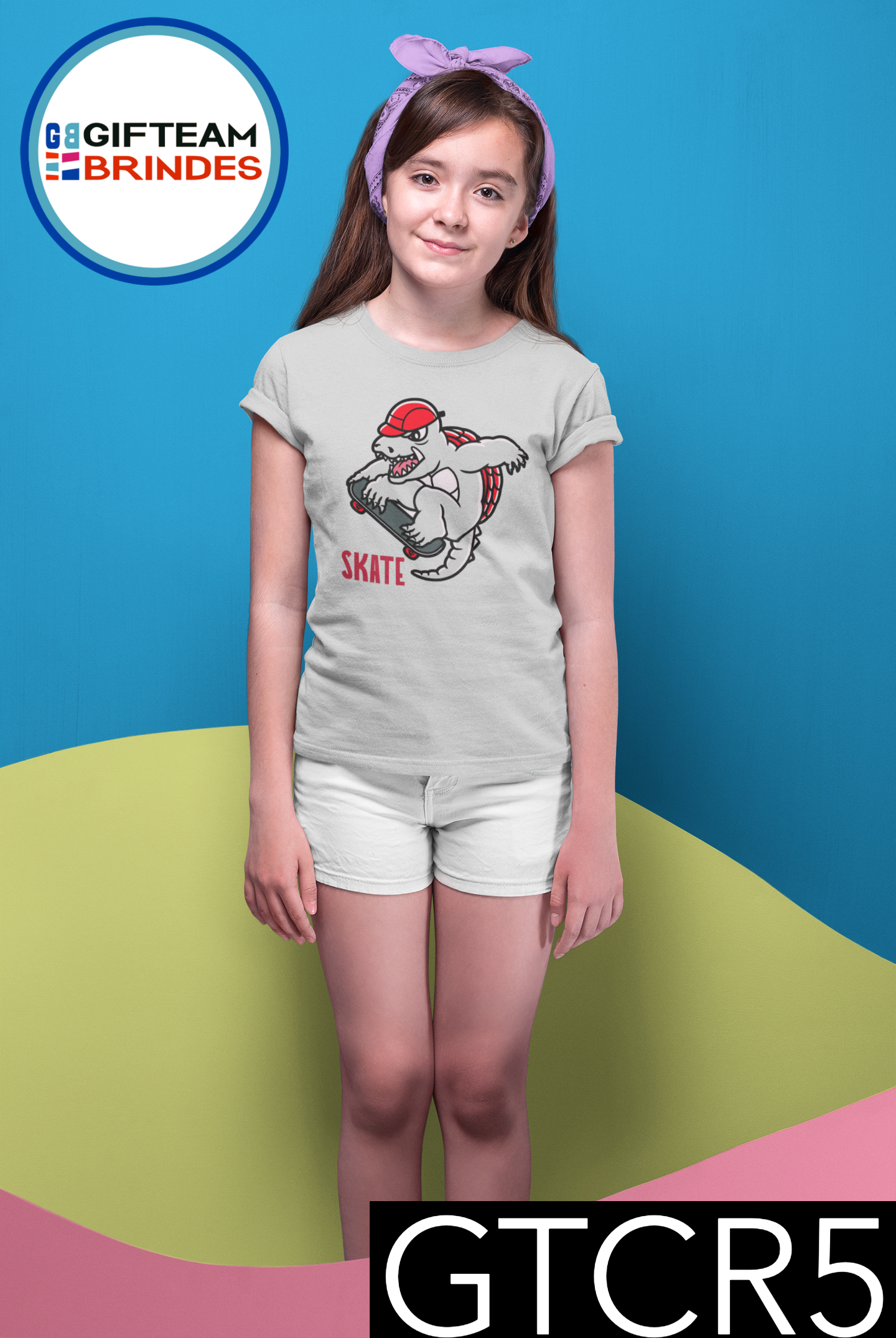 T-SHIRT CRIANÇA ANIMAÇÃO GTCR5