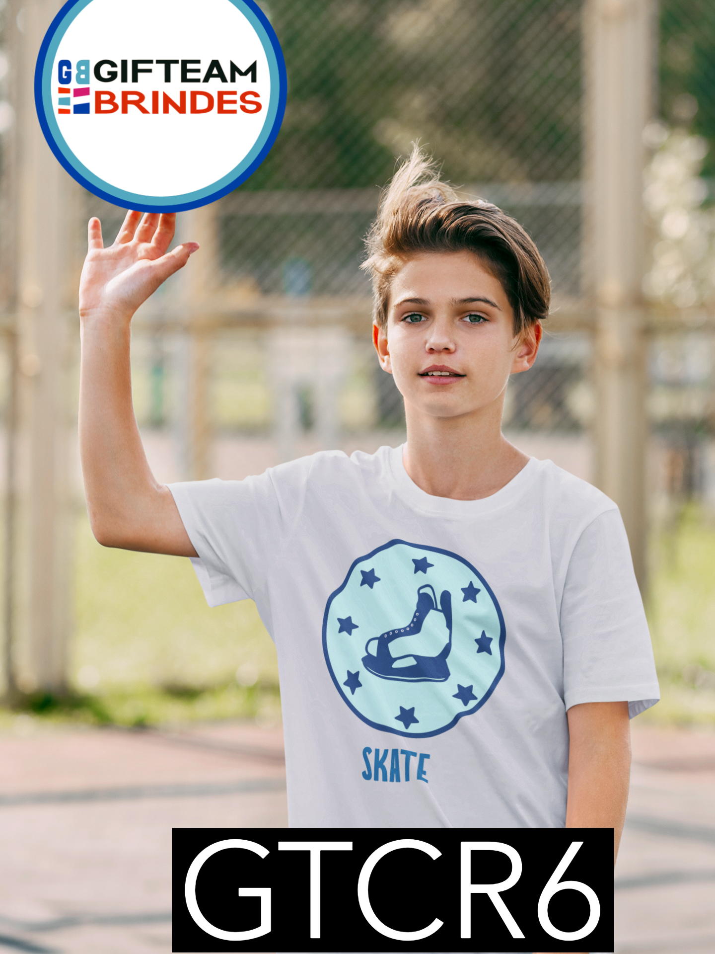 T-SHIRT CRIANÇA DESPORTO GTCR6