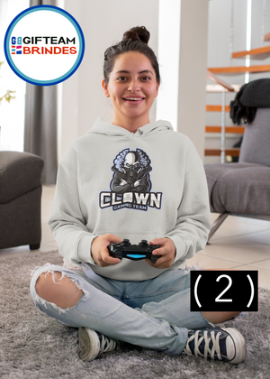 SWEAT SHIRTS CAPUZ SENHORA GAMING CLOWN  236