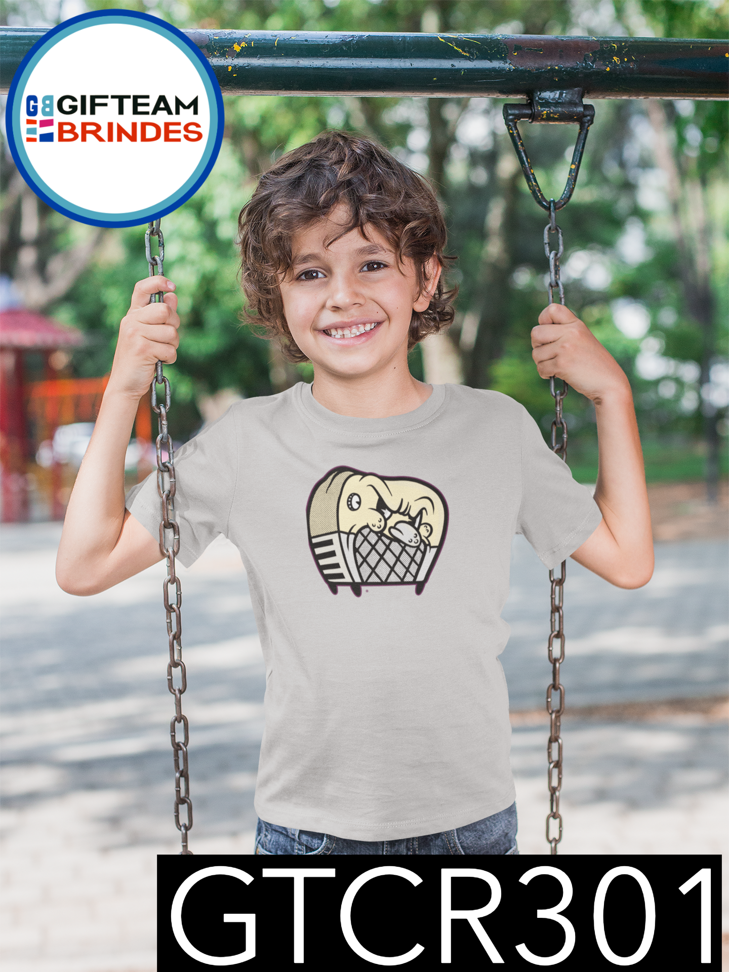 T-SHIRT CRIANÇA MÚSICA GTCR301