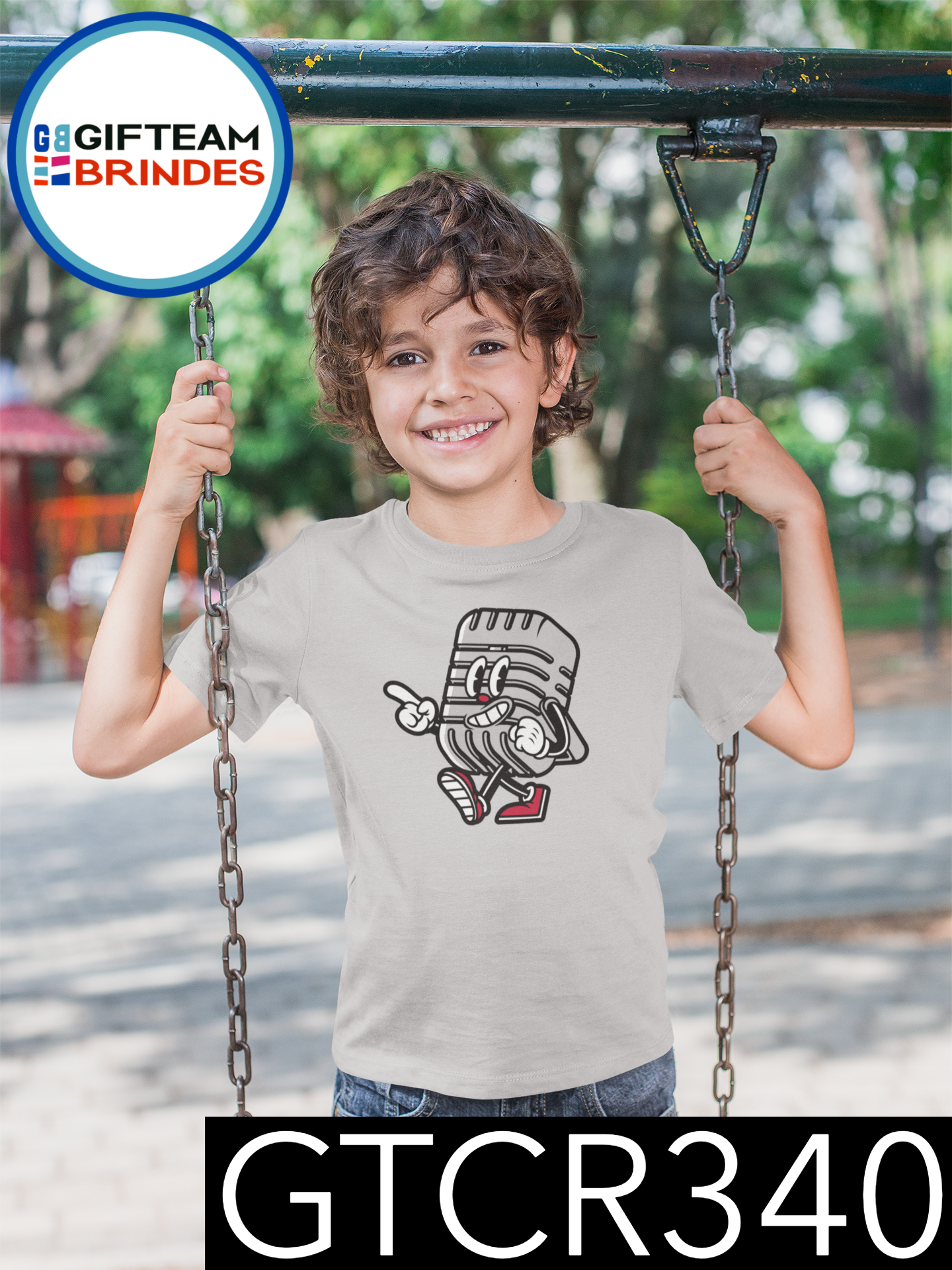 T-SHIRT CRIANÇA MÚSICA GTCR340