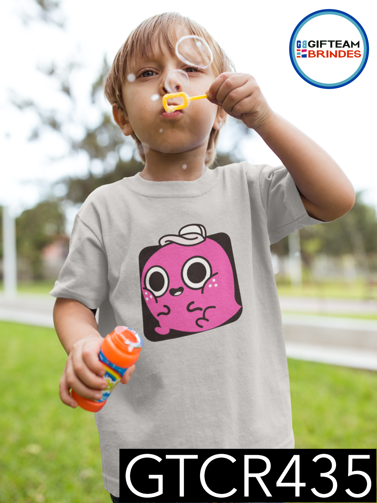T-SHIRT CRIANÇA ANIMAÇÃO GTCR435