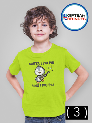 T-SHIRT CRIANÇA 4/6 UNISEXO PIU PIU GTMN