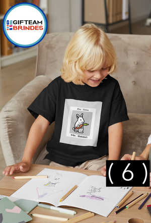 T-SHIRT CRIANÇA 4/6 UNISEXO MR.RABBIT GTMN