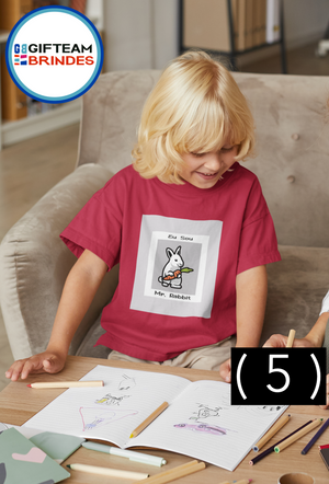 T-SHIRT CRIANÇA 4/6 UNISEXO MR.RABBIT GTMN