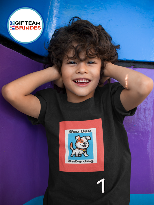 T-SHIRT CRIANÇA 4/6 UNISEXO BABY DOG GTMN