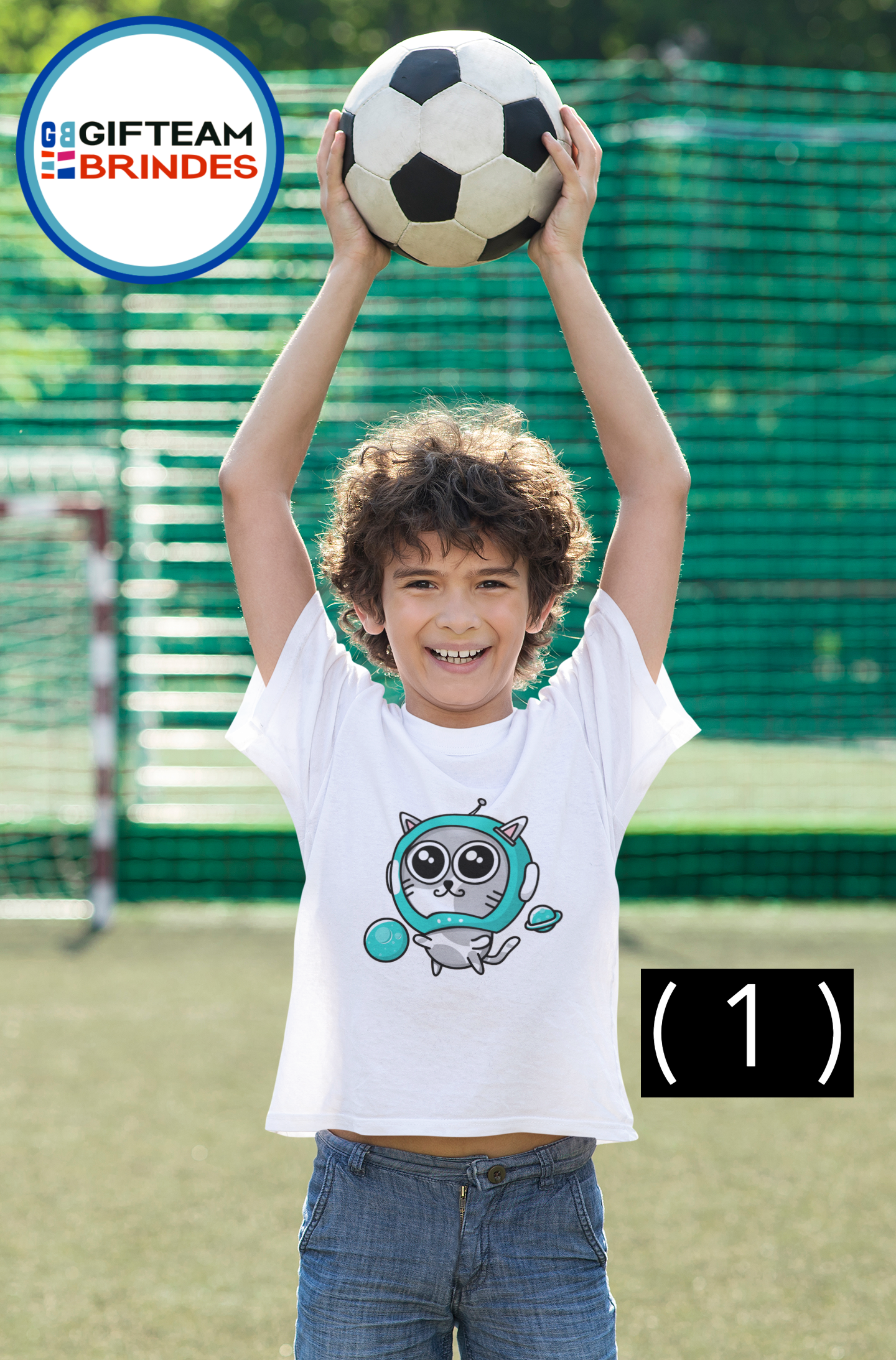 T-SHIRT CRIANÇA 4/6 UNISEXO NASCI ESTRELA GTMN