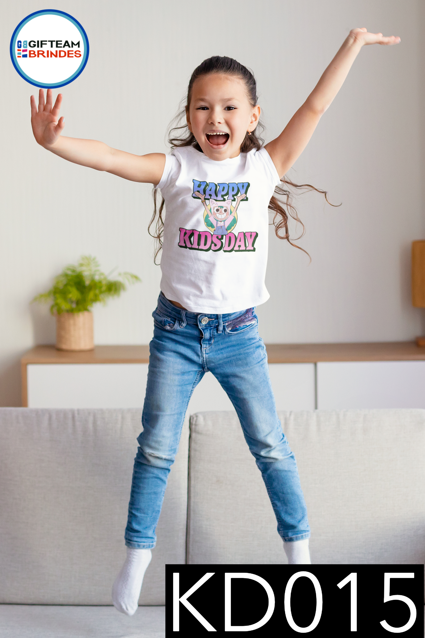 T-SHIRTS DIA CRIANÇA KD15/40