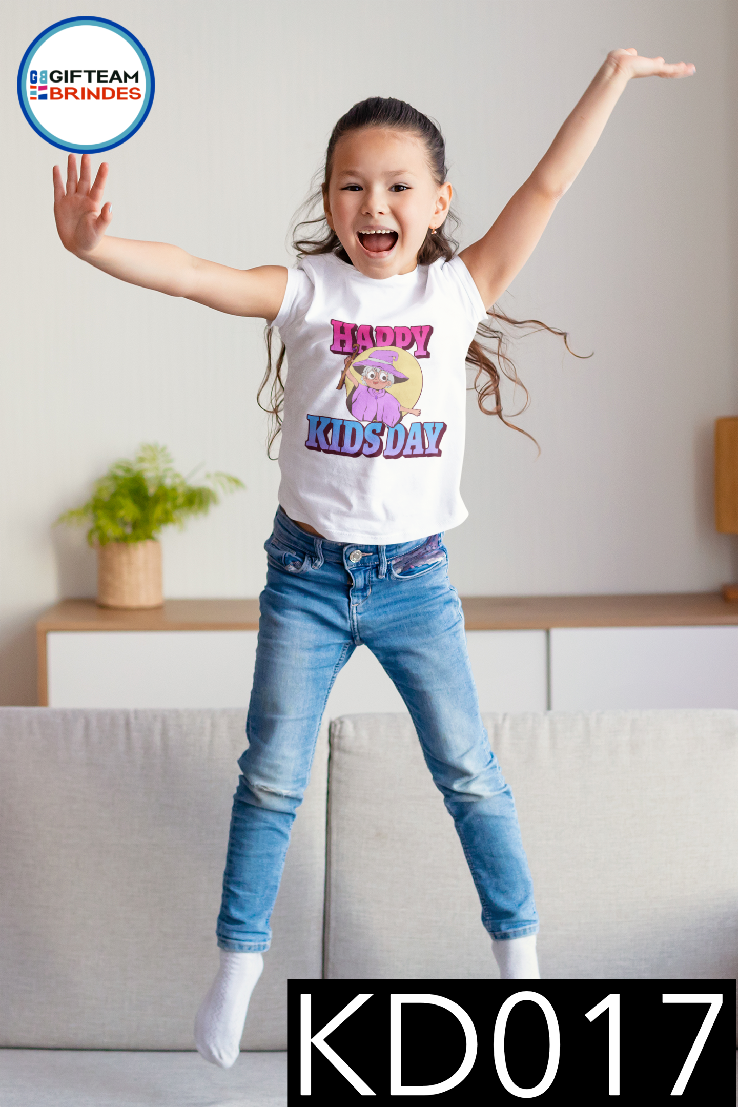 T-SHIRTS DIA CRIANÇA KD15/40