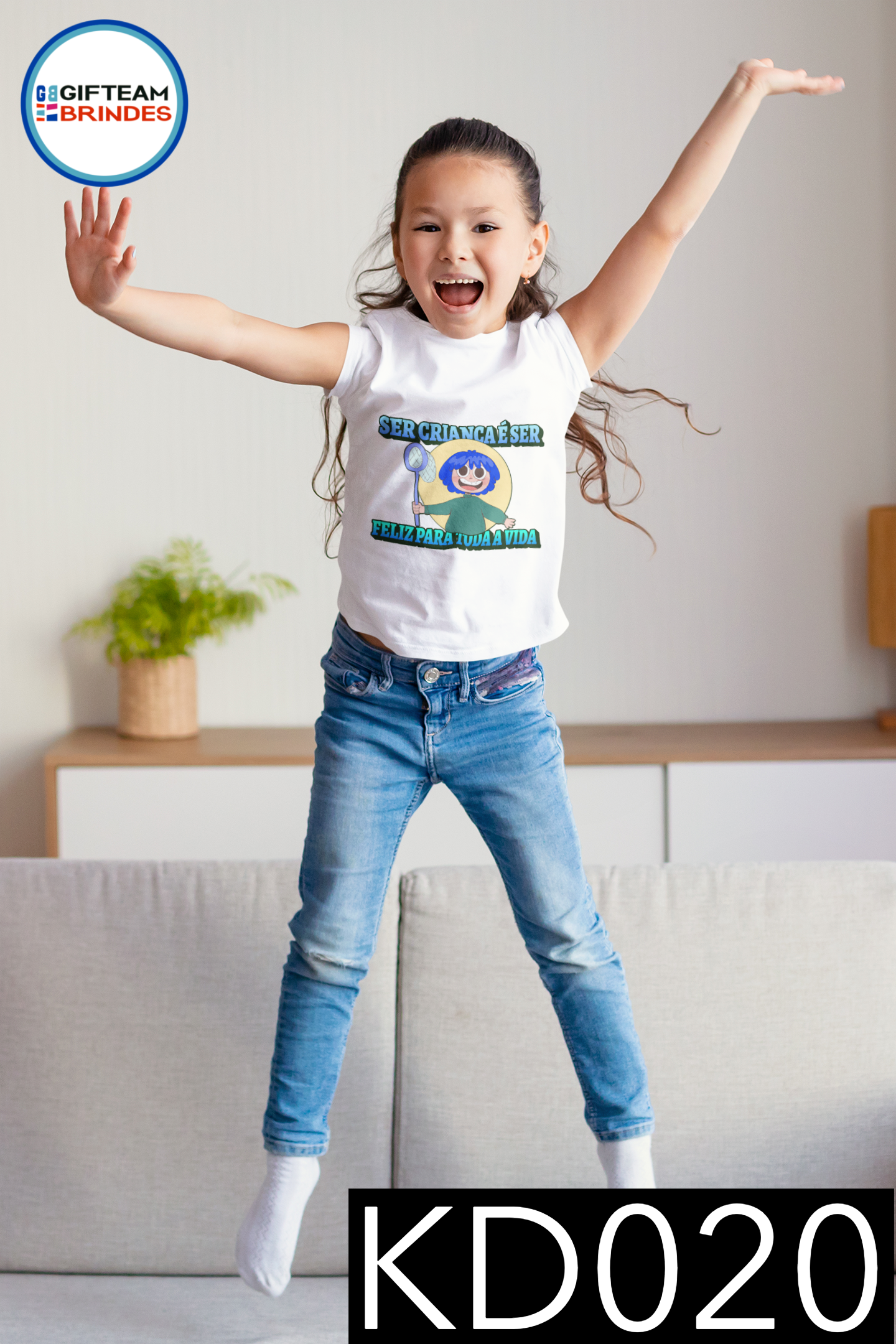 T-SHIRTS DIA CRIANÇA KD15/40