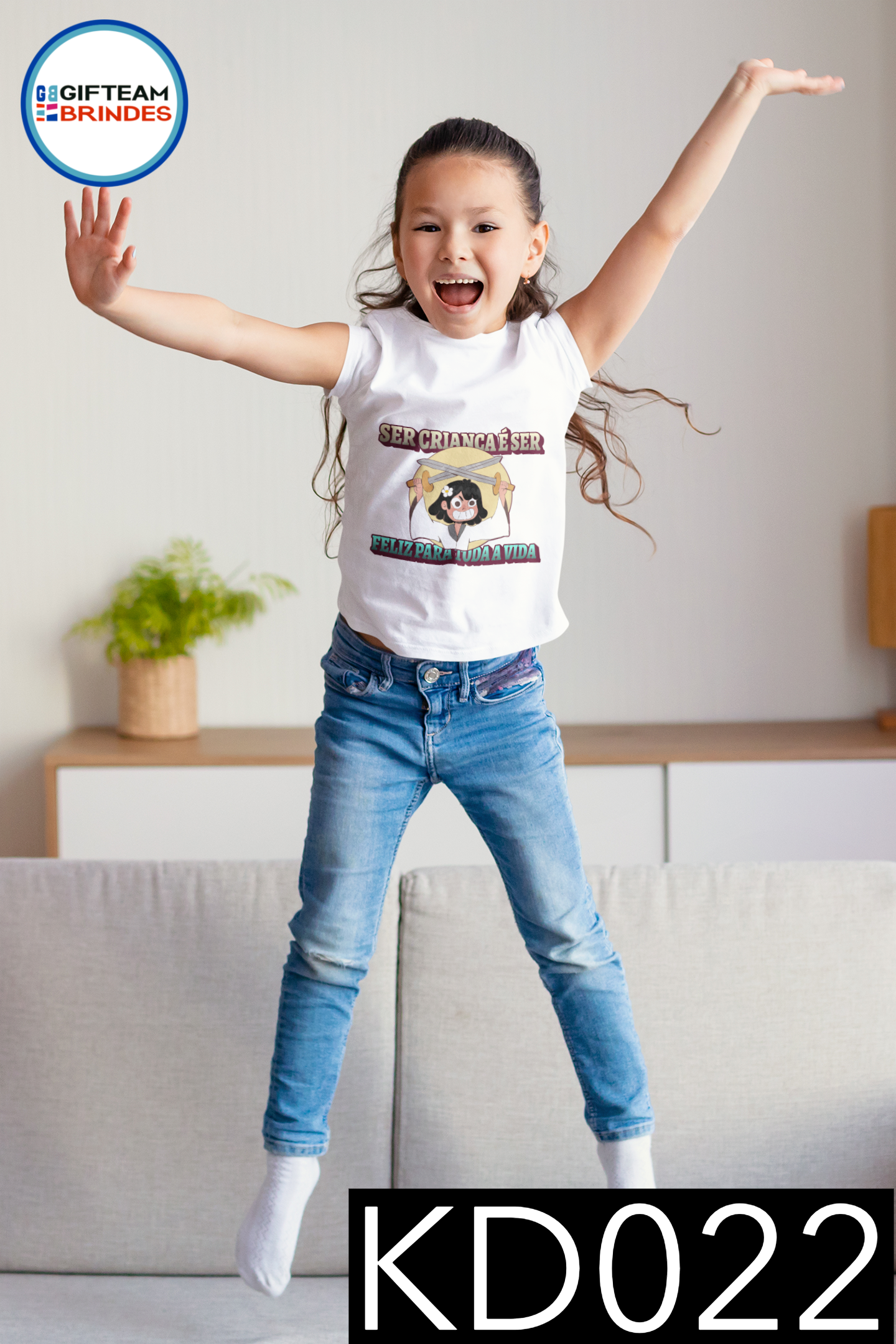 T-SHIRTS DIA CRIANÇA KD15/40