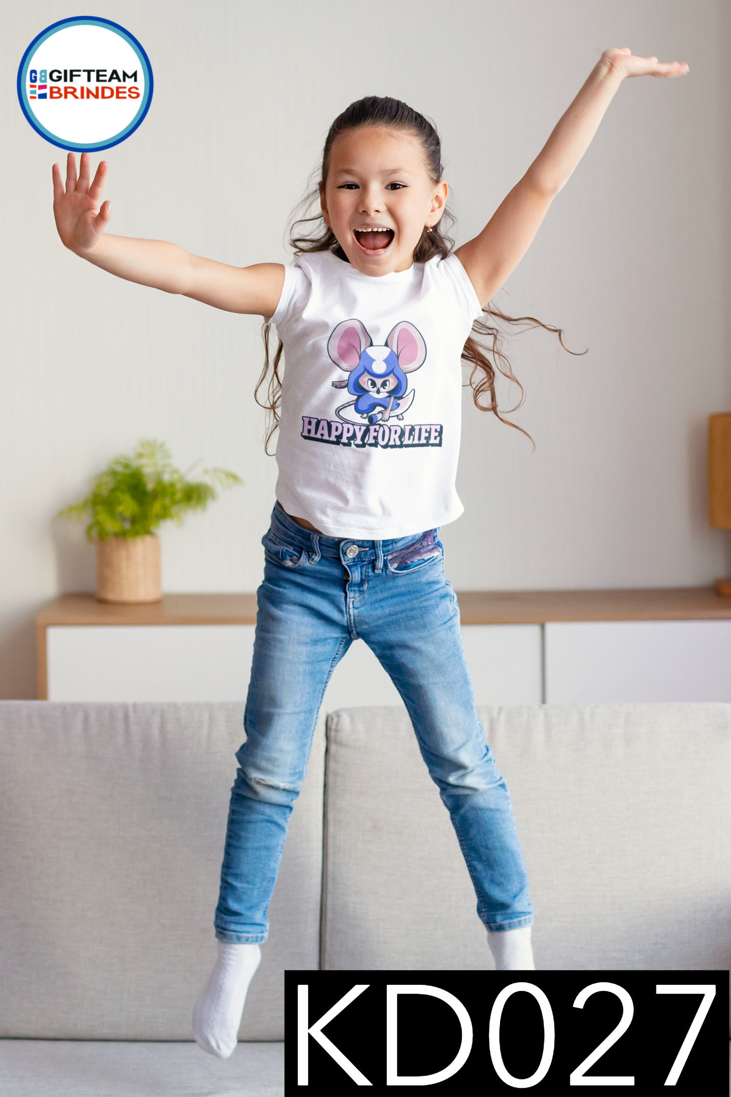 T-SHIRTS DIA CRIANÇA KD15/40