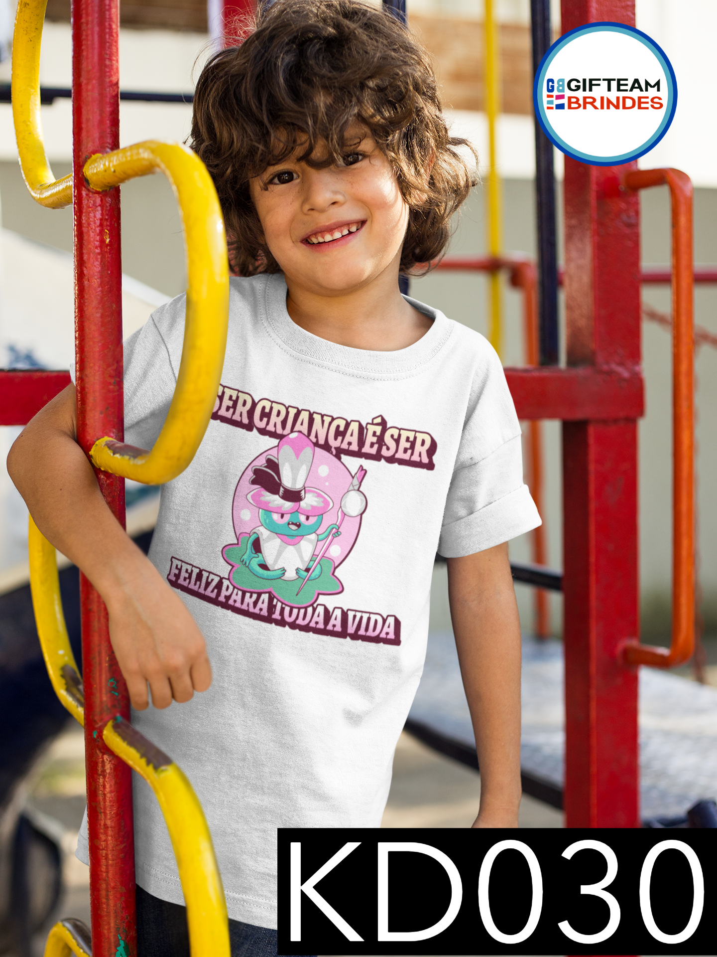 T-SHIRTS DIA CRIANÇA KD15/40
