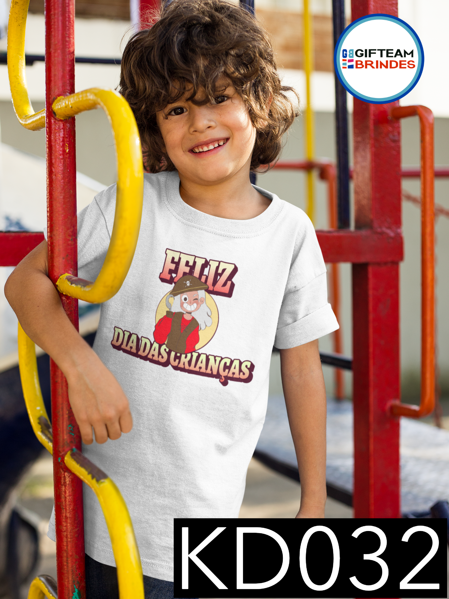 T-SHIRTS DIA CRIANÇA KD15/40
