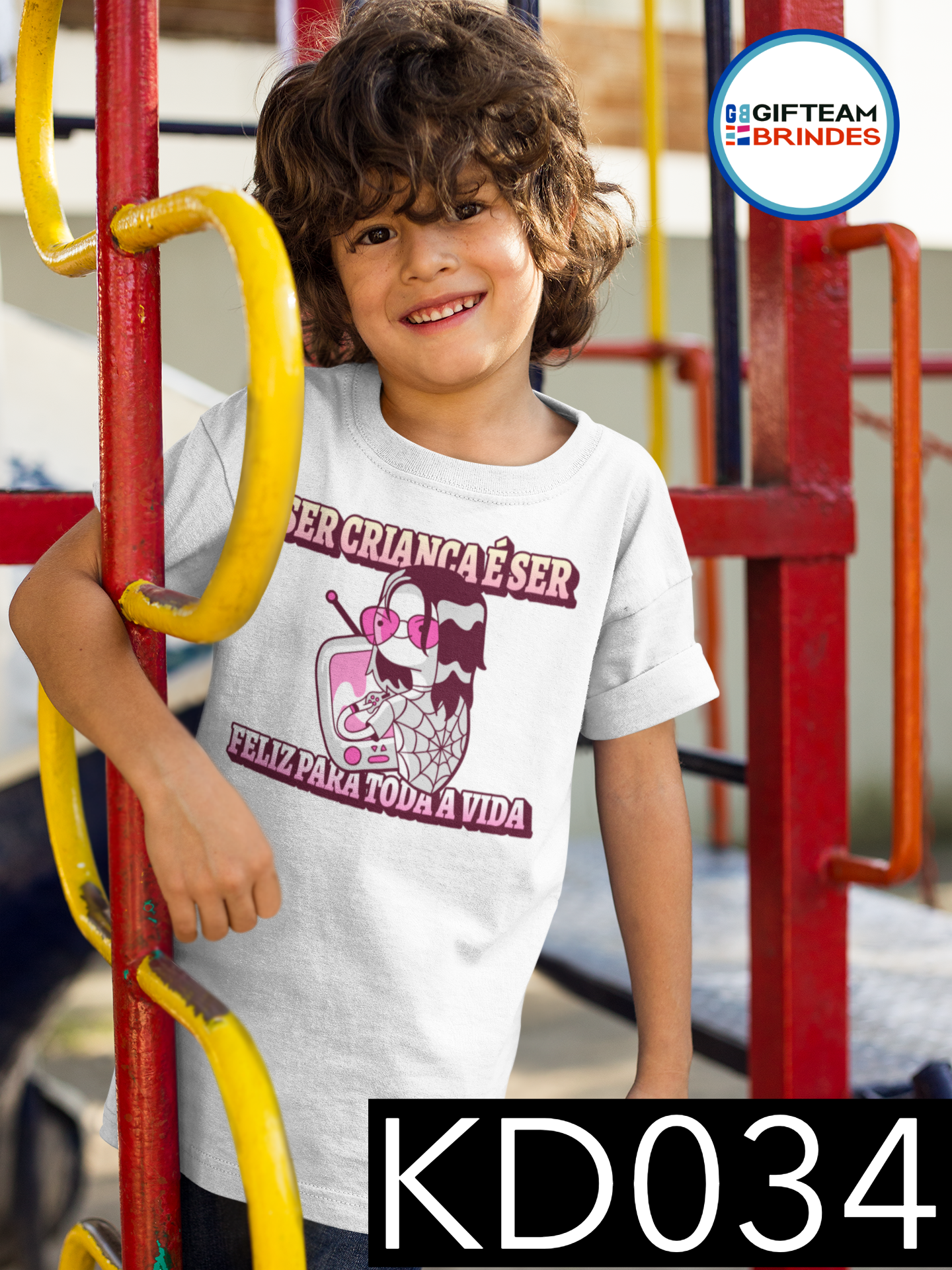 T-SHIRTS DIA CRIANÇA KD15/40