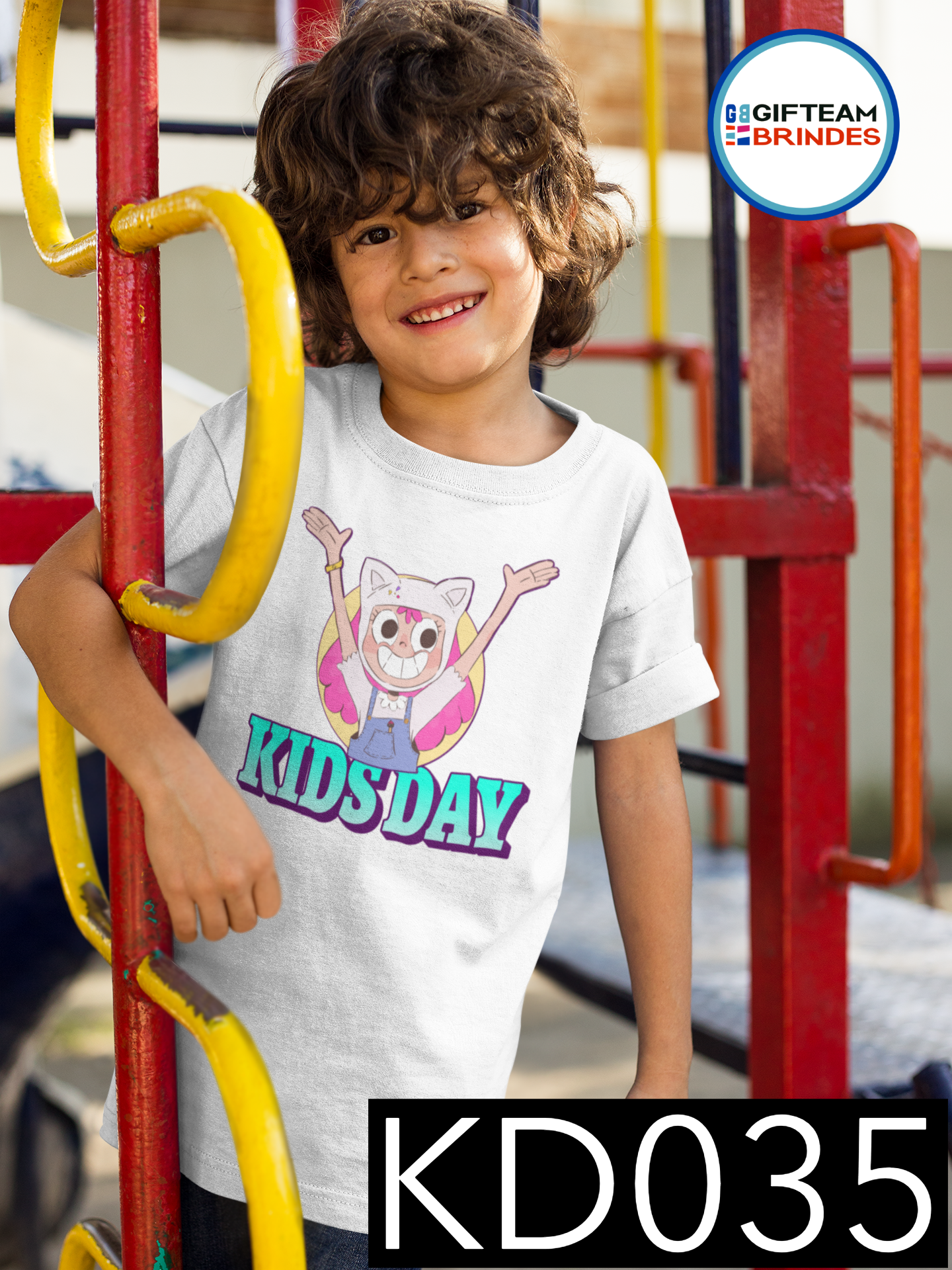 T-SHIRTS DIA CRIANÇA KD15/40