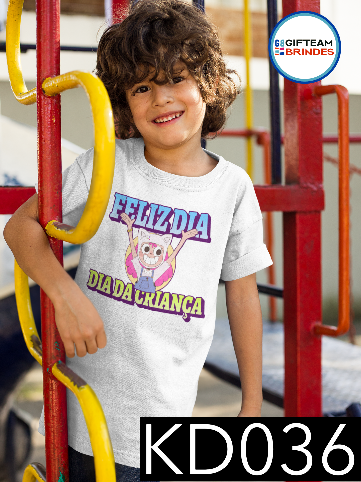 T-SHIRTS DIA CRIANÇA KD15/40