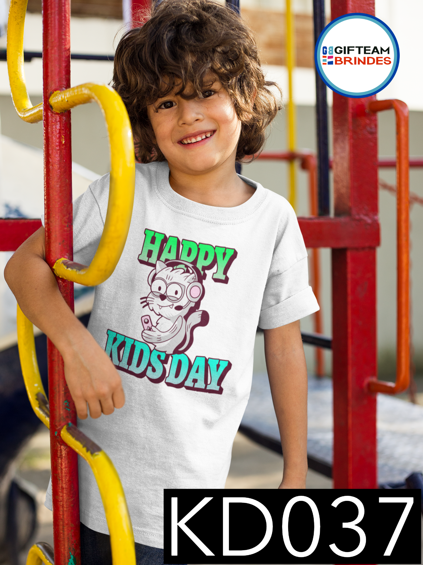 T-SHIRTS DIA CRIANÇA KD15/40